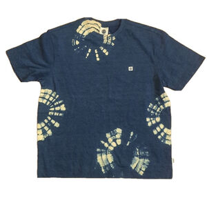 Element Circle Tie Dye T Shirt Blue Boxy Fit Tee
